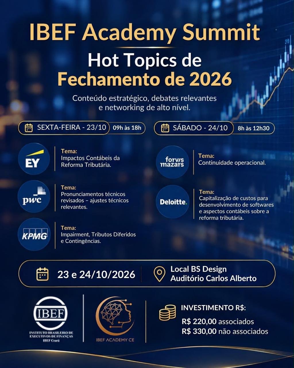 IBEF Academy Summit - Hot Topics de Fechamento de 2026
