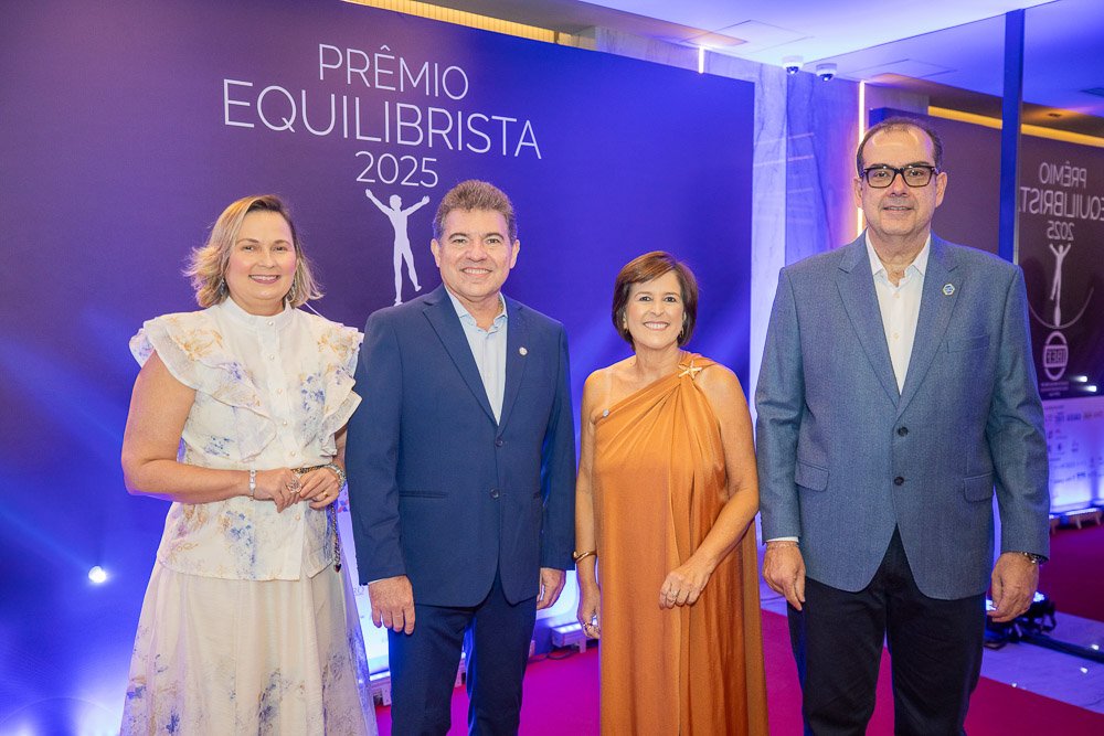 Foto da cerimônia do Prêmio Equilibrista